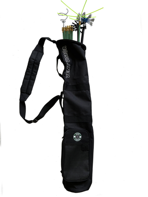 7703 Vent Vision Rod Caddy Bag, 3' open top with two pockets and shoulder strap